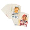 Image 2 : Baseball Hall of Fame (30) Signed Perez-Steele Cards
