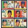 Image 1 : 1955 Topps Baseball Lot of (121) with Williams, Banks, and Killebrew