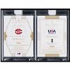 Image 2 : 2016 Panini Flawless Clayton Kershaw Ruby/Diamond/Sapphire (5/5) and Randy Johnson Ruby (4/15)
