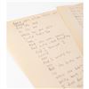 Image 2 : Bob Dylan Signed Handwritten Poem: "Once Upon a Time"