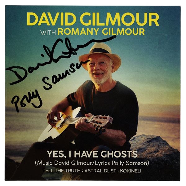 David Gilmour Signed CD