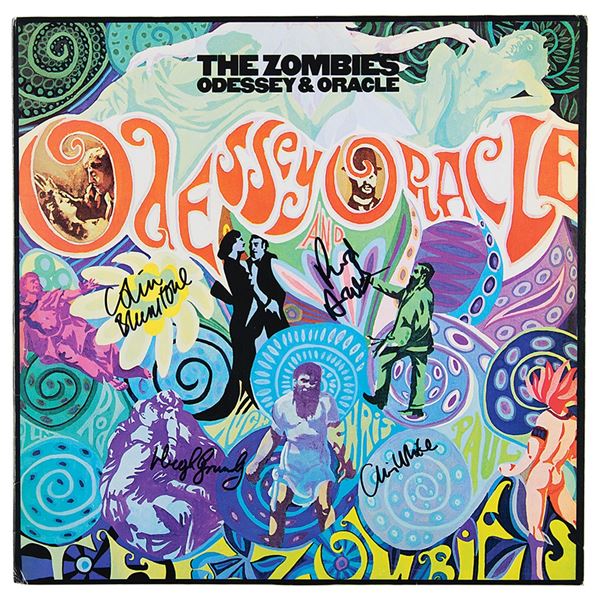The Zombies Signed Album
