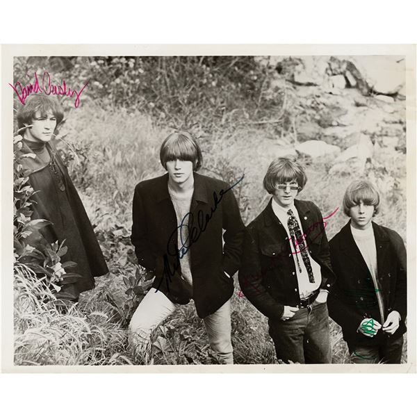 The Byrds Signed Photograph