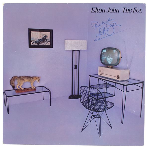 Elton John Signed Album