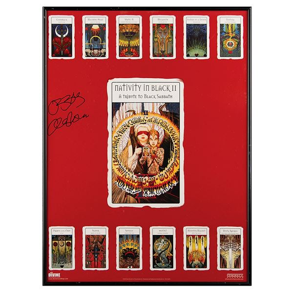 Ozzy Osbourne Signed Poster
