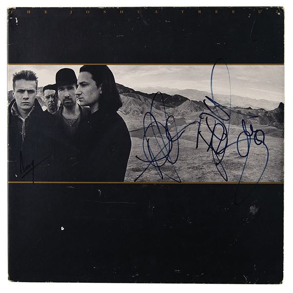 U2 Signed Album