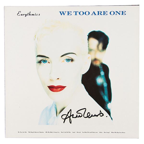 Eurythmics Signed Album