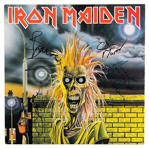 Iron Maiden Signed Album