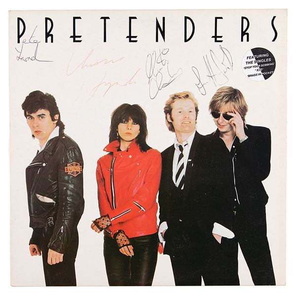 The Pretenders Signed Album