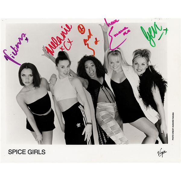 Spice Girls Signed Photograph