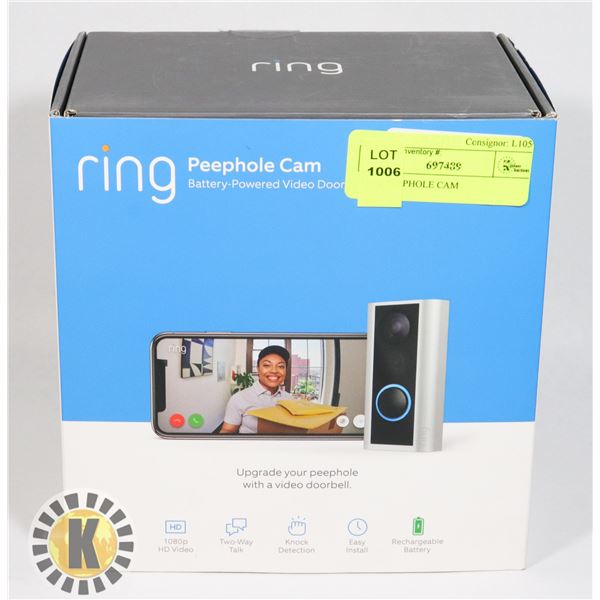 RING PEEPHOLE CAM