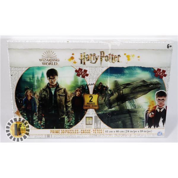HARRY POTTER 3D PUZZLE 2PK