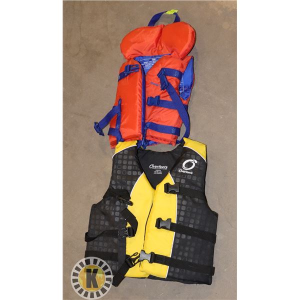 LIFE JACKETS ORANGE CHILD