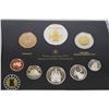 Image 2 : 2006 CANADIAN GOLD PLATED SILVER PROOF SET