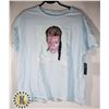 Image 1 : WOMENS SKY BLUE BOWIE TEE SIZE XL