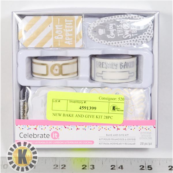 NEW BAKE AND GIVE KIT 28PC