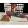 Image 1 : Napkins, Drawer Liner and Tea Towels - ALL NEVER USED