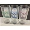Image 3 : THREE Elvis Drinking Glasses