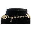 Image 3 : Aurora Borealis Crystal Bead Necklace,  Three Strands,  Mid Century and Adjustable