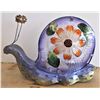 Image 3 : Faux Stained Glass Garden Snail