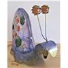 Image 4 : Faux Stained Glass Garden Snail