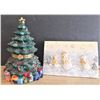 Image 1 : Christmas Tree Jewelry Box and Snowbear Art