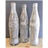 Image 1 : Three Vintage Coca-Cola Bottles