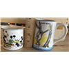 Image 1 : Steamboat Willie Style Mickey Ceramic Cup, and Bugs Ceramic Cup