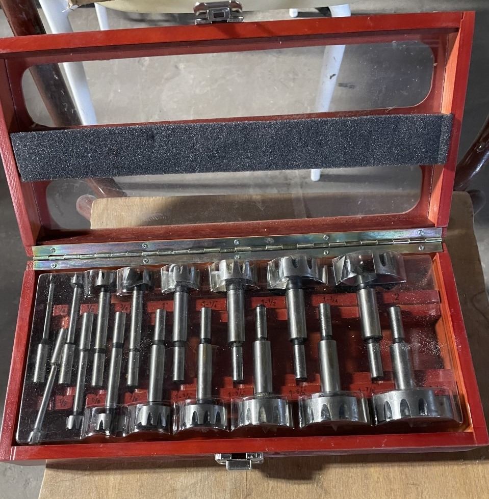 MasterCraft Maximum Router Bit Set in Case