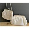 Image 1 : TWO Formal Cream Coloured Purses