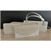 Image 2 : Three Formal Cream Coloured Purses