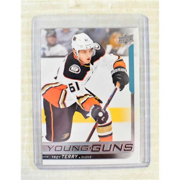 2018-19 UPPER DECK TROY TERRY YOUNG GUNS