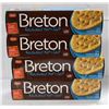 4 PACK DARE BRETON REDUCED FAT & SALT CRACKERS