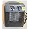 Image 1 : LANCASTER 1500W BLACK CERAMIC HEATER -