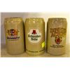 Image 1 : 3 LARGE STEINS