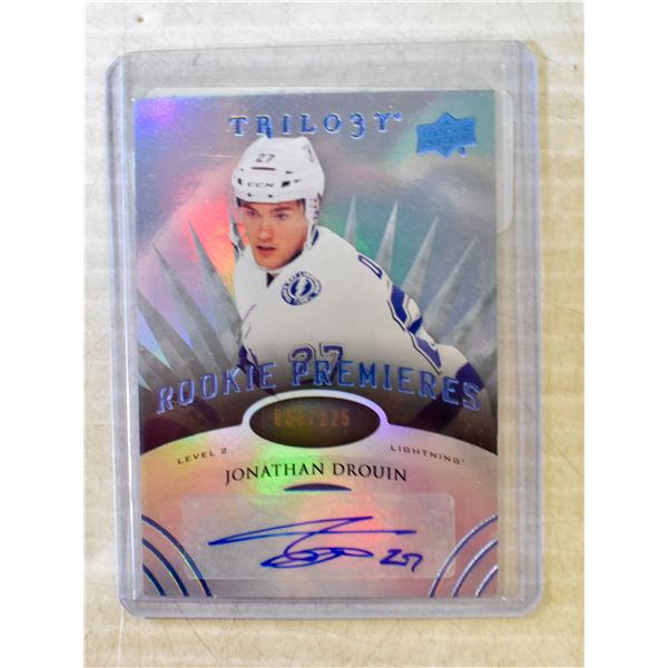 2014-15 TRILOGY ROOKIE PREMIERES JONATHAN DROUIN