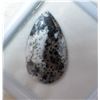 Image 1 : 6)  NATURAL PEAR SHAPED DENDRITE OPAL 11.1 CT