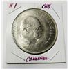 Image 1 : 22)  BRITISH 1965 WINSTON CHURCHILL 1 CROWN COIN.