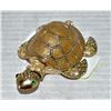 Image 2 : JEWELED ENAMEL TURTLE CLOCK (CLOCK IS INSIDE