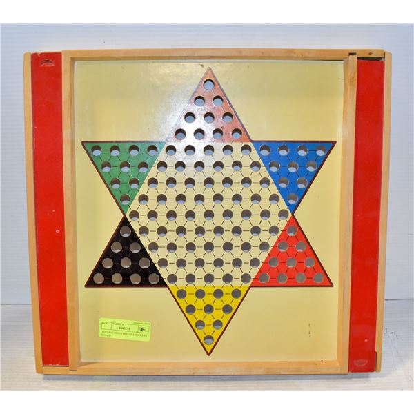 VINTAGE BRIO CHINESE CHECKERS BOARD.