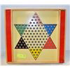 Image 1 : VINTAGE BRIO CHINESE CHECKERS BOARD.