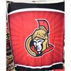 Image 1 : OTTAWA SENATORS THROW BLANKET 53" X 43.5"