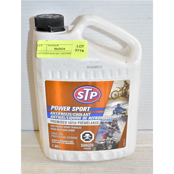 STP POWERSPORT ANTIFREEZE NEW