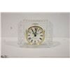 Image 1 : ROYAL DOULTON CRYSTAL CLOCK
