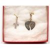 BOX WITH .925 SILVER CROSS WITH CUBIC ZIRCONIA &