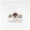 Image 1 : MZ50-4 10KT WHITE GOLD DIAMOND RING SIZE 6