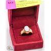 10K YELLOW GOLD GENTLEMANS CAMEO RING SIZE 10