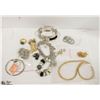 LOT OF VARIOUS COSTUME JEWELRY