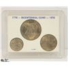 Image 1 : 1776-1976 USA BICENTENNIAL BU COIN SET SEALED
