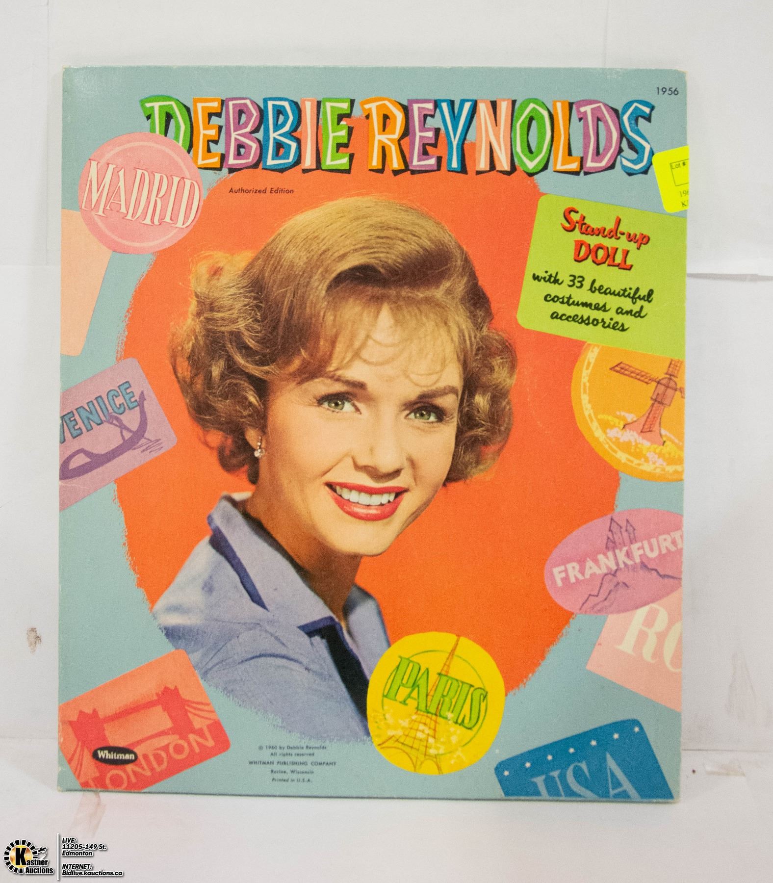 1960 DEBBIE REYNOLDS PAPER DOLL KIT COMPLETE